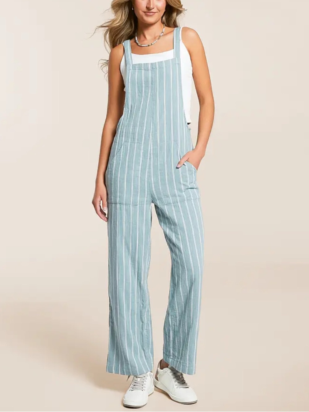 NWT Billabong Women's Pacific Time Jumpsuit Cotton Overalls Women XS
